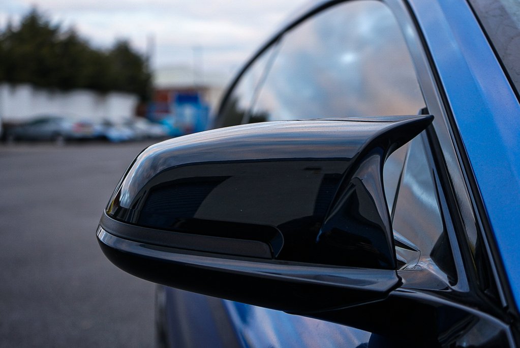 f20 mirror covers gloss black