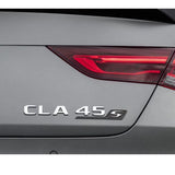 Mercedes AMG CLA45s Gloss Black Rear Boot Trunk Emblem Badge