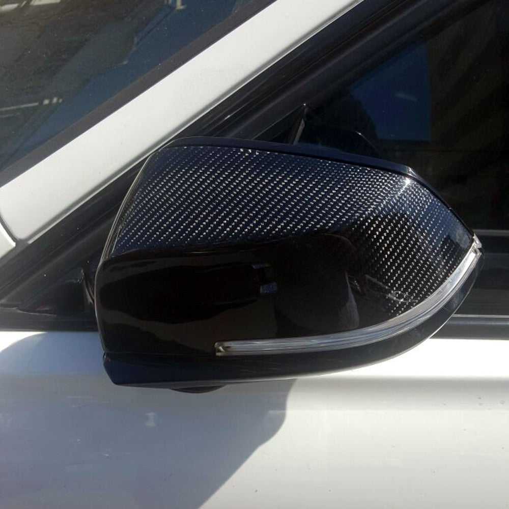 BMW 1 2 3 4 F Series Carbon Fiber Mirror Covers Caps