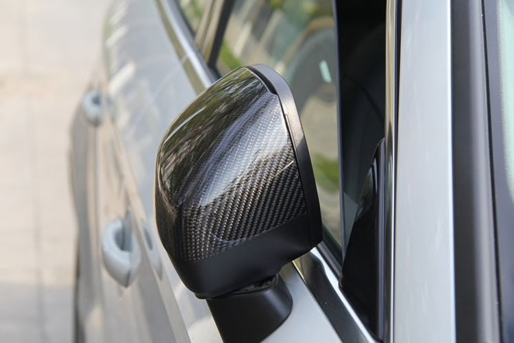 Audi A3 S3 RS3 Carbon Fiber Mirror Cover Caps