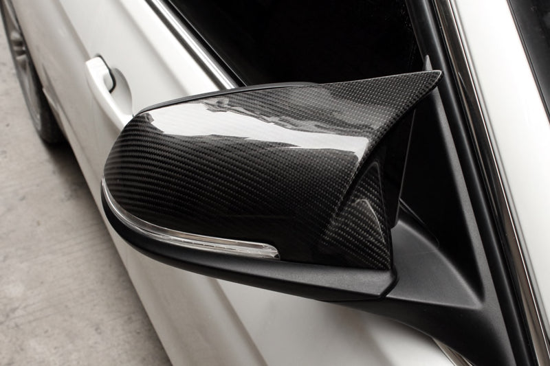 BMW 1 2 3 4 F Series Carbon Fiber M Style Mirror Covers Caps