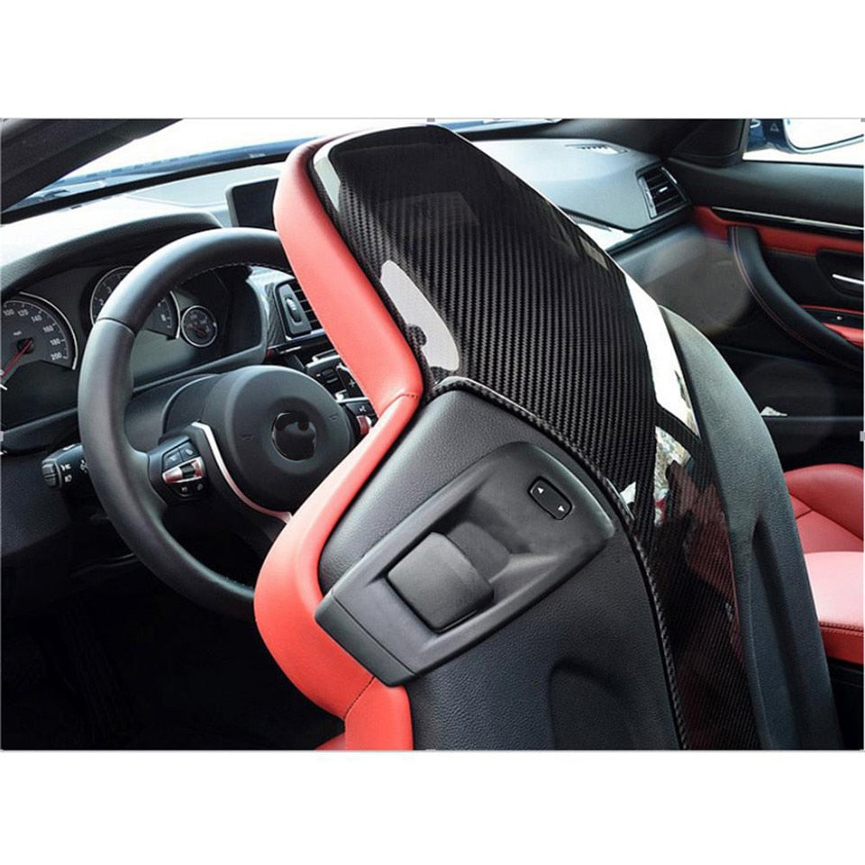 BMW M3 F80 M4 F82 Carbon Fiber Seat Back Covers