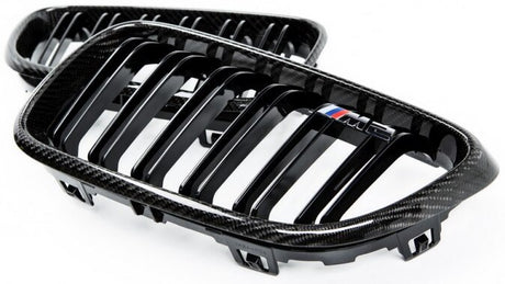 BMW 2 SERIES F22 F23 & M2 F87 Carbon Fiber Front Kidney Grilles