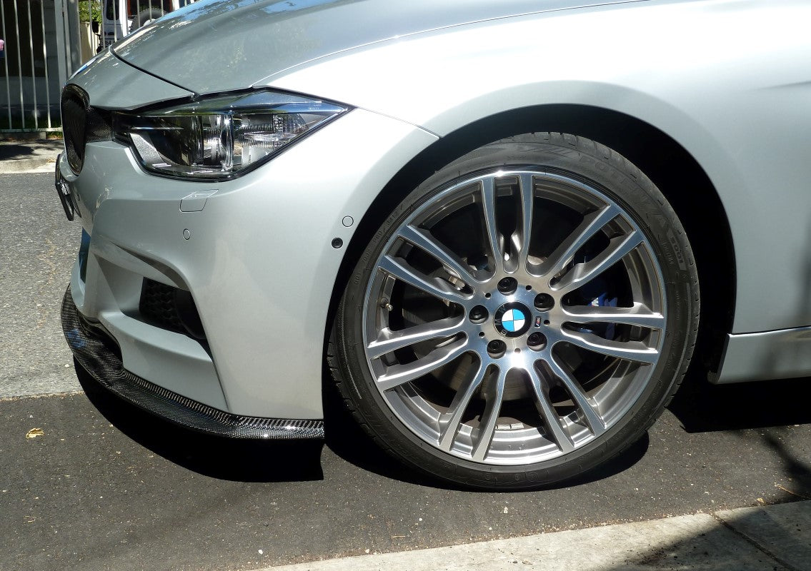 BMW 3 Series F30 F31 Varis Style Carbon Fiber Front Lip Spoiler