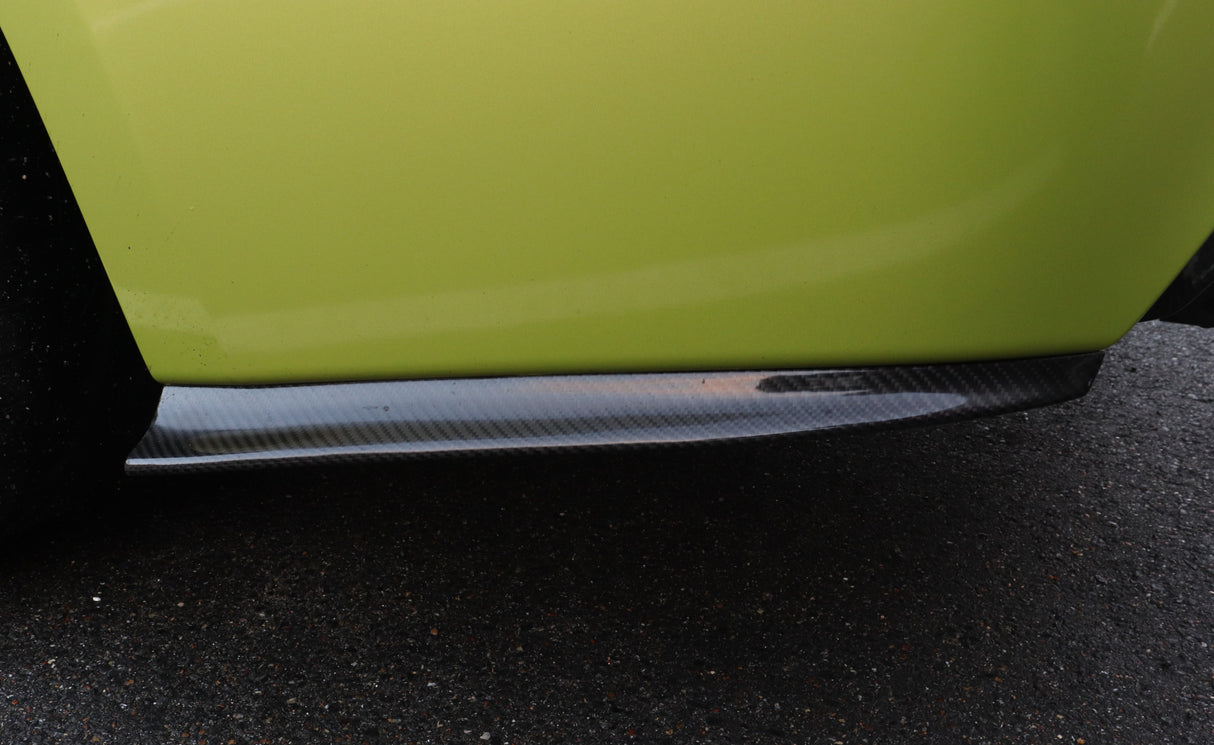 BMW 3 Series F30 F31 Carbon Fiber Rear Corner Splitters