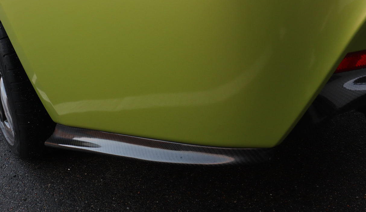 BMW 3 Series F30 F31 Carbon Fiber Rear Corner Splitters