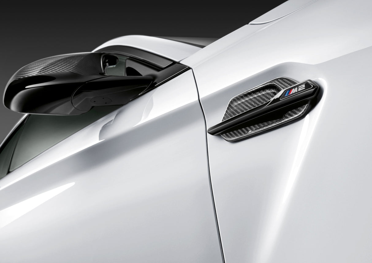 BMW M2 F87 Carbon Fiber Side Fender Trims