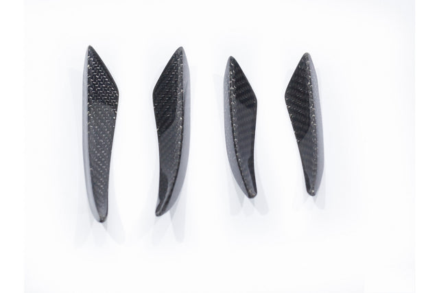  BMW Front Bumper Carbon Fiber Canards