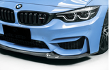 BMW M3 F80 M4 F82 F83 Carbon Fiber CS Style Front Bumper Lip Spoiler