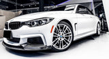 BMW 4 Series F32 F33 F36 Carbon Fiber Performance Front lip Spoiler