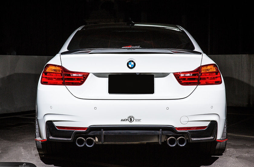 BMW 4 series F36 Gran Coupe Performance Style Boot Spoiler