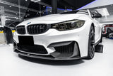 BMW M3 F80 M4 F82 F83 Carbon Fiber Performance Front lip Spoiler