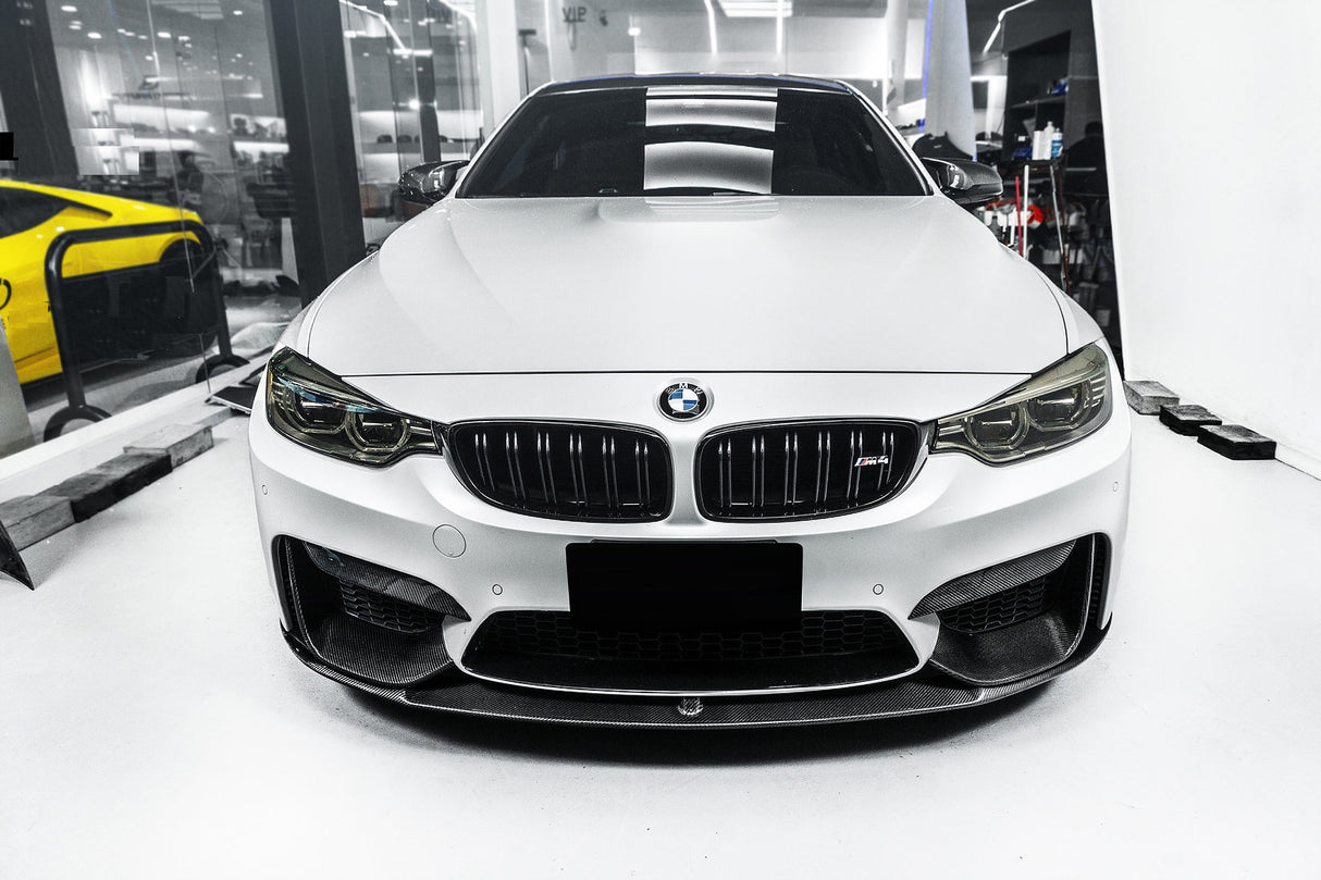 BMW M3 F80 M4 F82 F83 Carbon Fiber Performance Front lip Spoiler