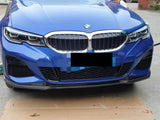 BMW 3 Series G20 G21 Carbon Fiber Front Lip Spoiler