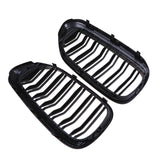 BMW 5 Series G30 G38 Gloss Black Front Kidney Grilles