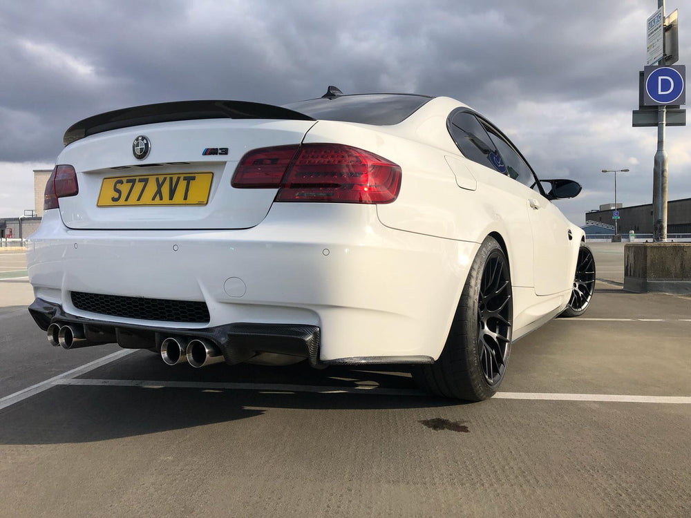 E93 Rear Diffuser BMW M3 E92 E93 Carbon Fiber GTS Style Rear Diffuser – Spin Monsters