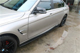 BMW 3 series F30 F31 Carbon Fiber V Style Side Skirt Extensions