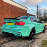 BMW 3 Series Carbon Fiber PSM Style Boot Spoiler
