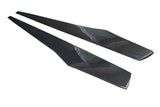 BMW 3 series F30 F31 Carbon Fiber V Style Side Skirt Extensions