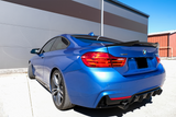 Blue F32 Coupe 2014 - 2020 gloss black spoiler