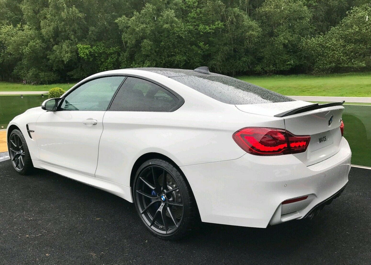 BMW M4 F82 Coupe Carbon Fiber CS Style Rear Boot Spoiler