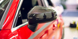 Audi A3 S3 RS3 Carbon Fiber Mirror Cover Caps