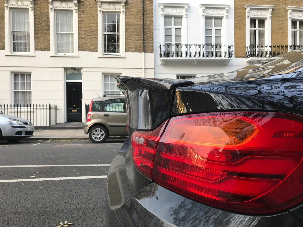 BMW F32 Coupe Carbon Fiber V Style Boot Spoiler