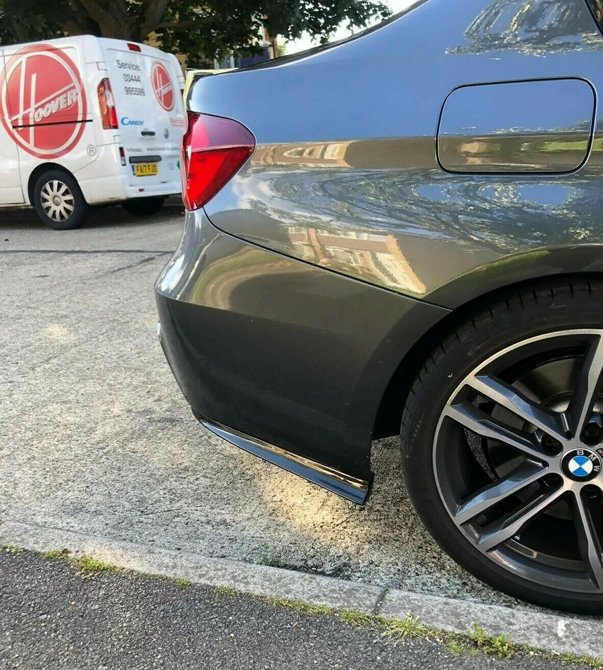 BMW 3 Series F30 F31 Carbon Fiber Rear Corner Splitters