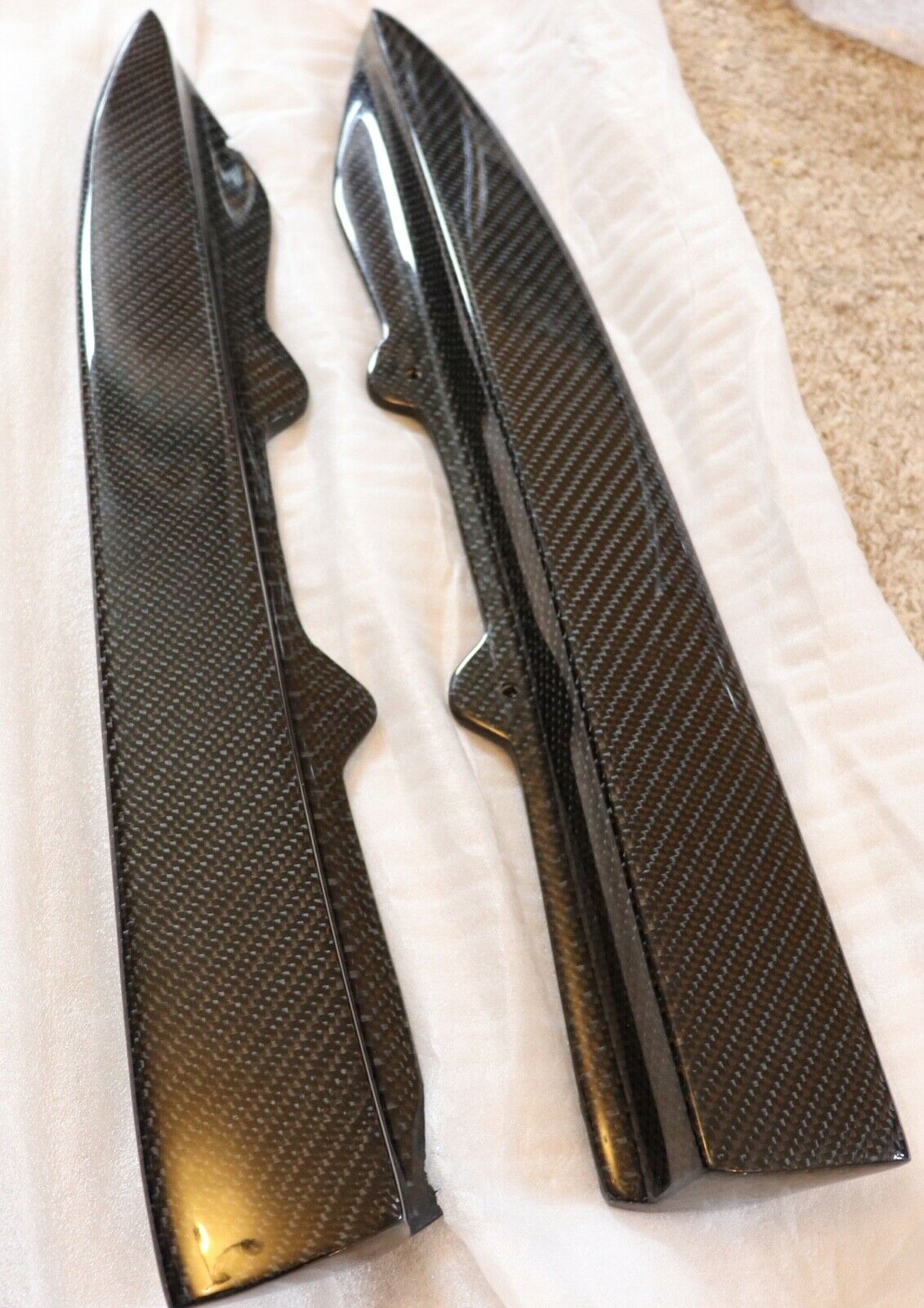 BMW 3 Series F30 F31 Carbon Fiber Rear Corner Splitters