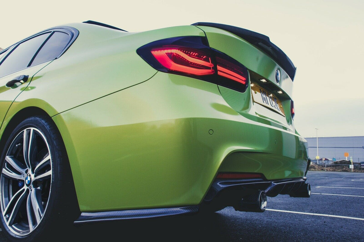 BMW 3 Series F30 F31 Carbon Fiber Rear Corner Splitters