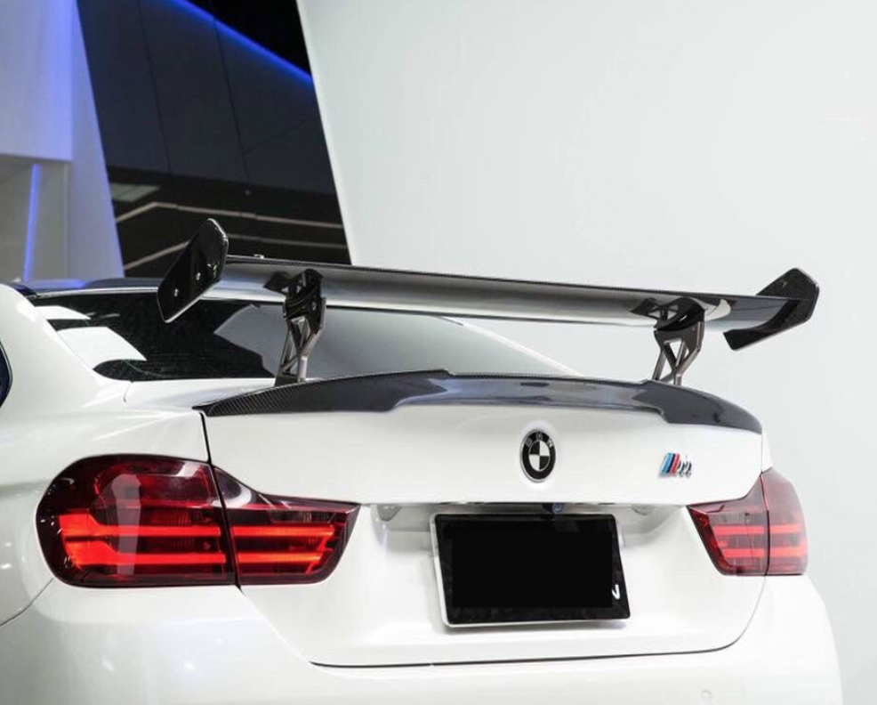 BMW M2 M3 M4 Carbon Fiber GTS Style Rear Boot Wing – Spin Monsters