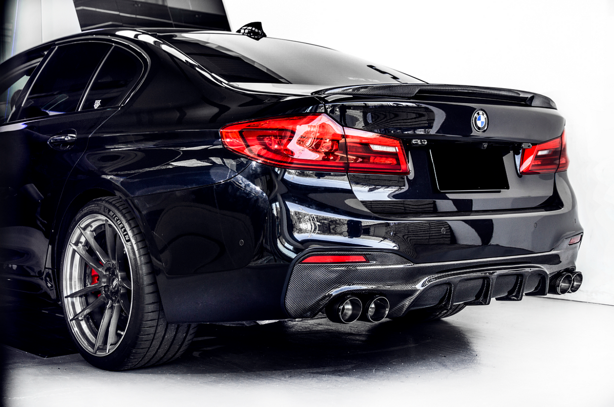 BMW 5 series G30 Carbon Fiber Performance Style Boot Spoiler
