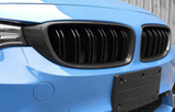 BMW 4 Series F3X F8X Carbon Fiber Front Kidney Grilles