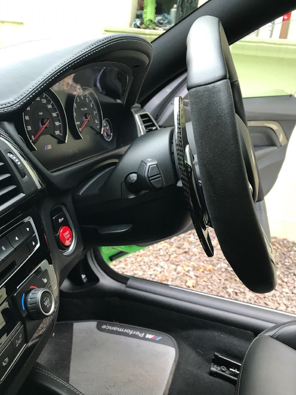 BMW M2 M3 M4 M5 M6 Carbon Fiber Steering Wheel Paddle Shifter Extension