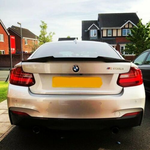BMW F22 Coupe M2 F87 Carbon Fiber V Style Boot Spoiler