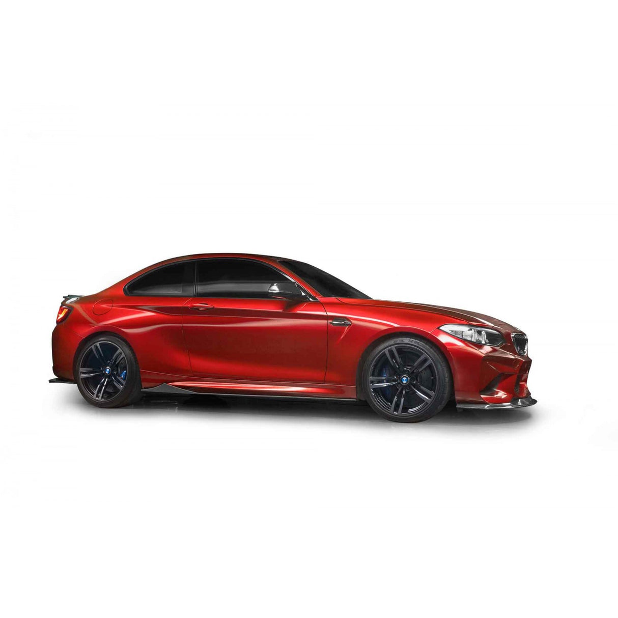 BMW M2 F87 Carbon Fiber Side Skirts Extension Blades